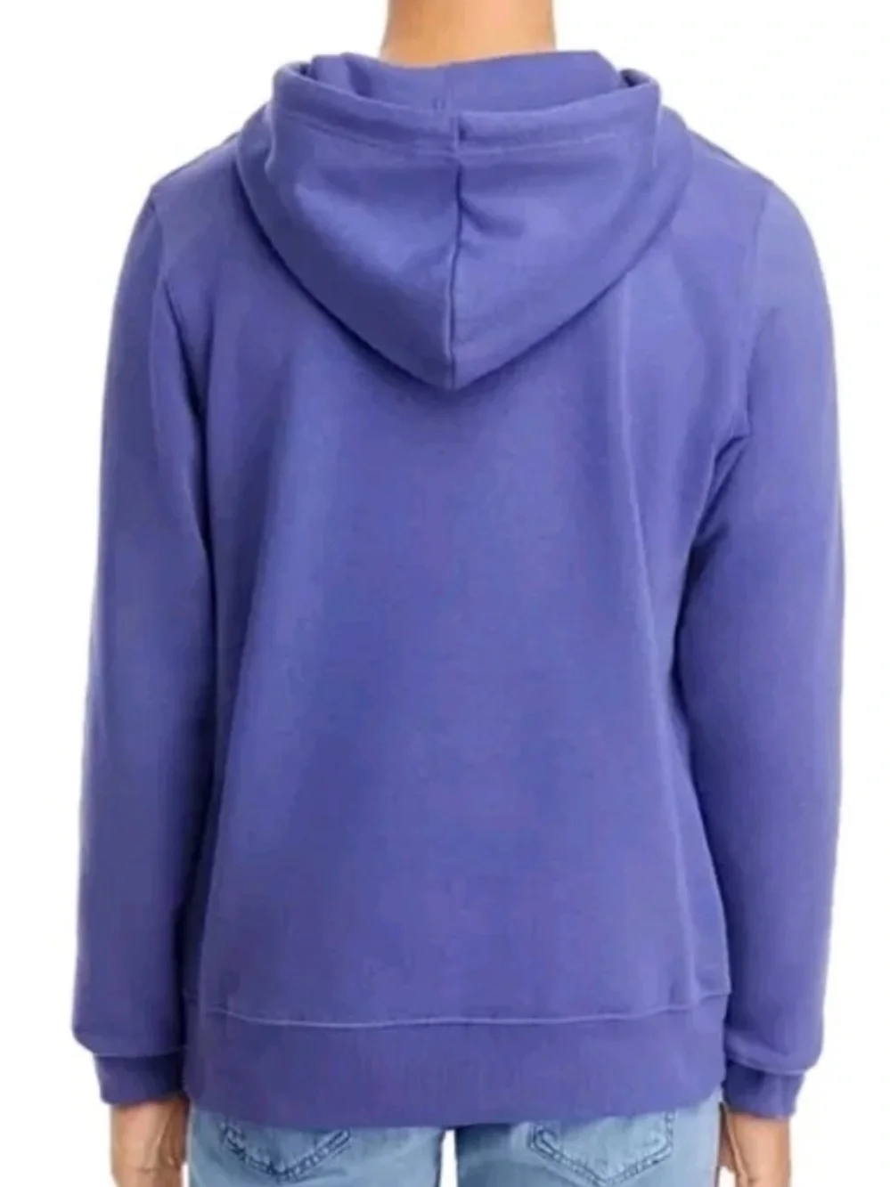 Mens North Face Pullover Hoodie Sweatshirt, purple, size Medium, EUC